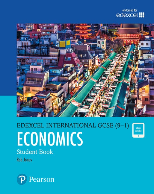 Pearson Edexcel International GCSE  9–1  Economics cover