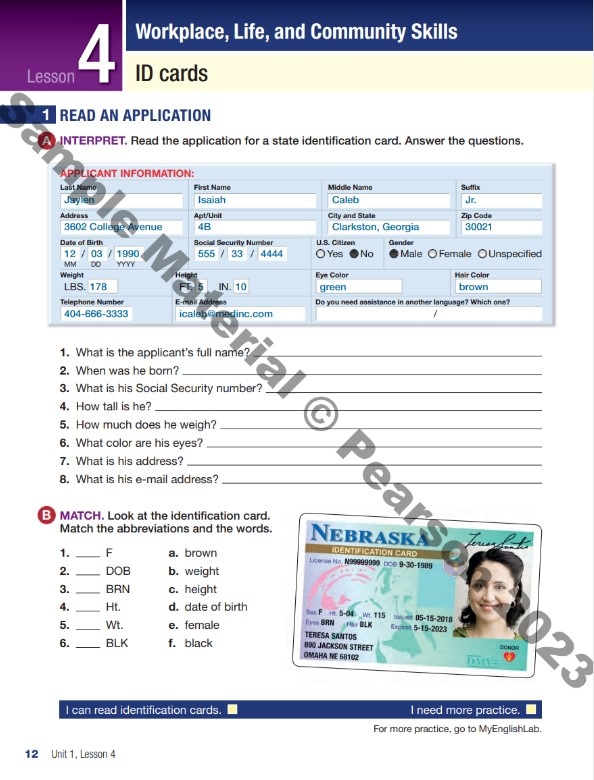 Sample from Level 2