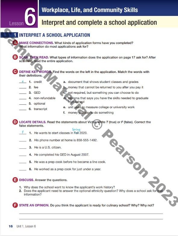 Sample from Level 4