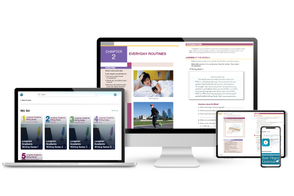Longman Academic Writing digital resources